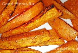 Батат запеченный в духовке Батат запеченный в духовке